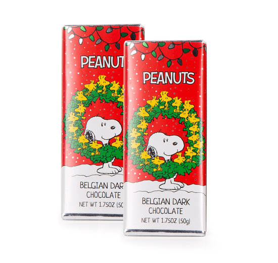 Holiday - Peanuts®  by Astor Dark Chocolate 1.75oz Paramount Bar -