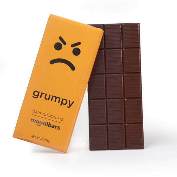 Moodibars - GRUMPY - Dark Chocolate (3oz)