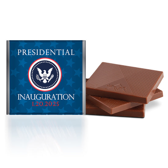 1.75" Deluxe Milk Chocolate Thins w/ Presidential Seal