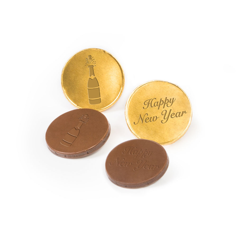 New Years - Milk Chocolate Coins