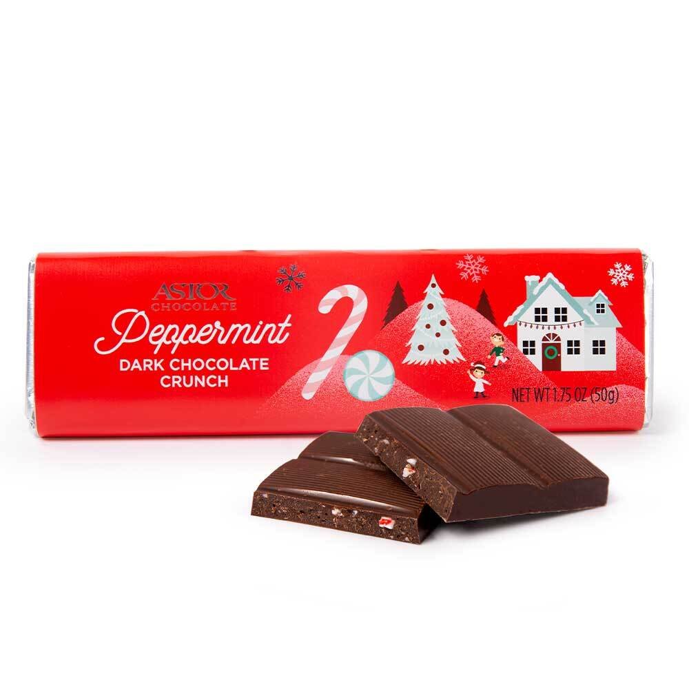 Holiday - Holiday 1.75oz Dark Chocolate Peppermint Crunch Bar