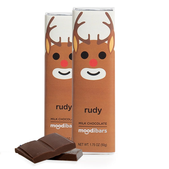 Moodibars - *Seasonal* Rudy Milk Chocolate 1.75oz Bar