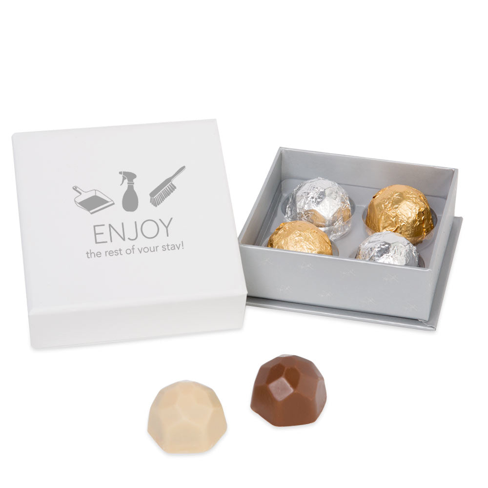 Service Recovery - Housekeeping 4pc Deco Truffle Box